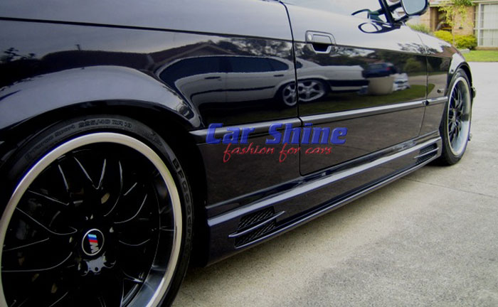 Install bmw e36 m3 side skirts #2