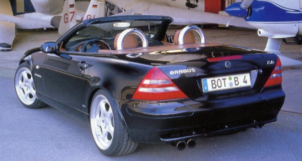 Mercedes slk r170 brabus #1