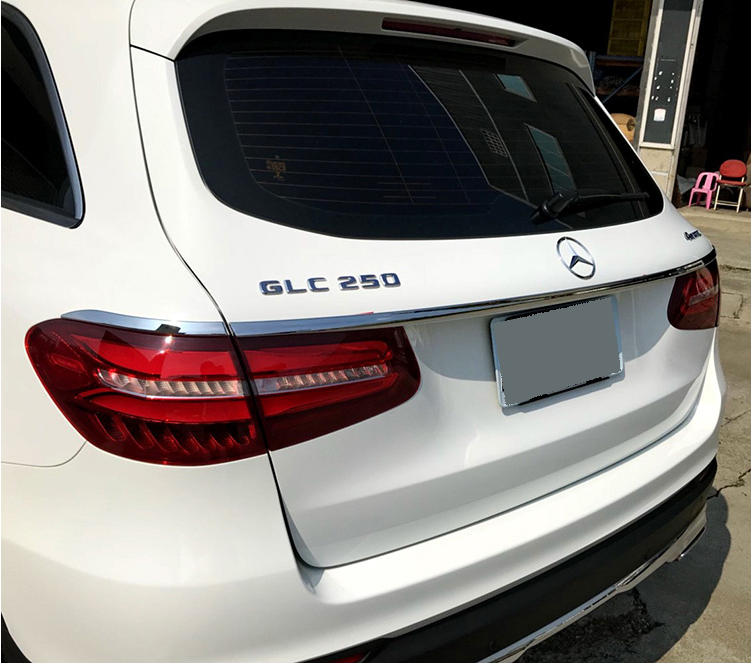 GLC X254 Chrome Boot Trunk Lid Trim OEM Mercedes GLC SUV
